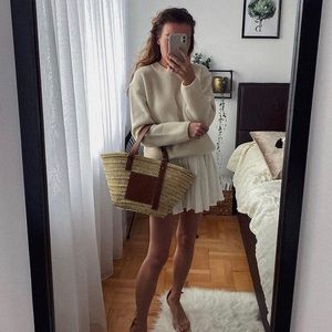 Zara Ecru Knit Sweater